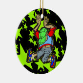 ヒップホップのダンス セラミックオーナメント (右)