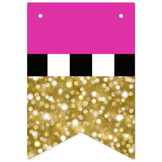 ヒップホップのベビーシャワーのLilの花型女性歌手の旗 バンティングフラッグ (第1の旗)