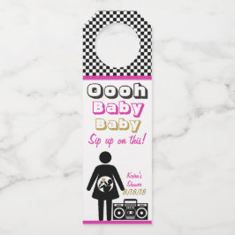 ヒップホップのベビーShower|OoohのベビーBaby|Bottleのハンガー ボトルネックタグ