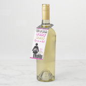 ヒップホップのベビーShower|OoohのベビーBaby|Bottleのハンガー ボトルネックタグ (アングル)