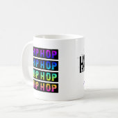 ヒップホップのマグ コーヒーマグカップ (正面左)