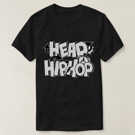 ヒップホップの王様 Tシャツ (デザイン正面)