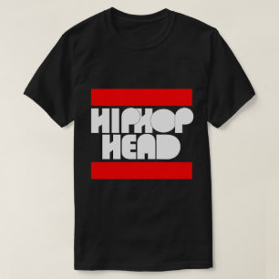 ヒップホップの頭部 Tシャツ