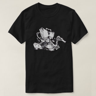 ヒップホップの黒いセールスマン Tシャツ