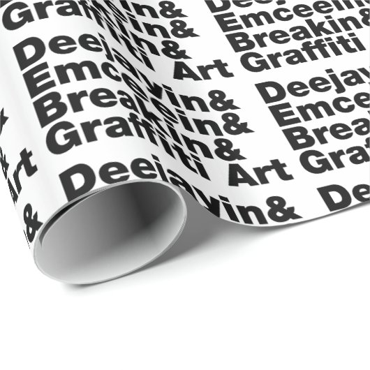 ヒップホップの4つの要素 ラッピングペーパー (ロールコーナー)