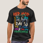 ヒップホップの50年史 Tシャツ (正面)