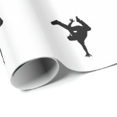 ヒップホップのbreakdancer ラッピングペーパー (ロールコーナー)