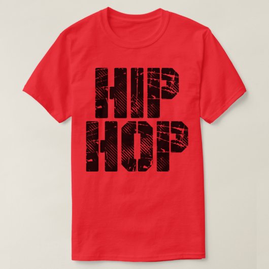 ヒップホップはっきりした1 Tシャツ (デザイン正面)