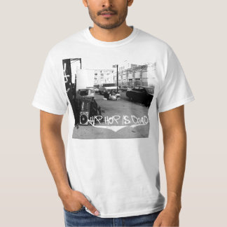 ヒップホップは死んでいます Tシャツ