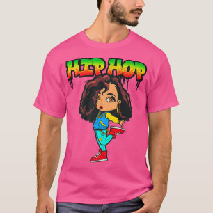 ヒップホップは私のジャムミュージックラップの踊りメラニン茶色 Tシャツ