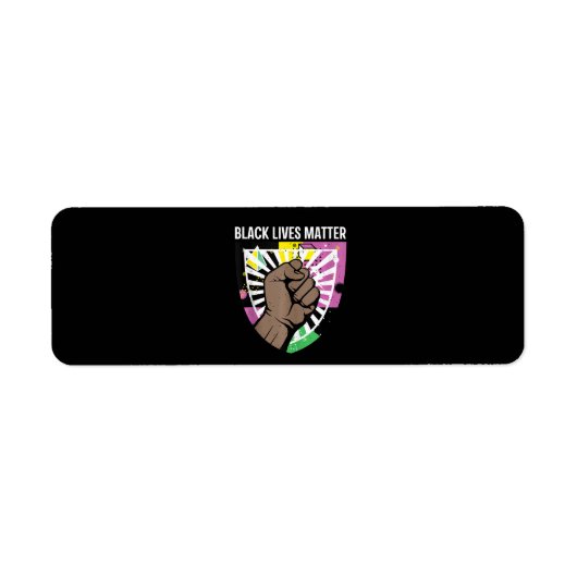 ヒップホップアフリカンアメリカン・ブラックプライド1990年代 ラベル (正面)