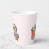 ヒップホップイースターバニーミステープ – レトロカセット 紙コップ (右)