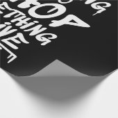 ヒップホップカッコいいグオーテヒップホップ愛好家の贈り物 ラッピングペーパー (角)