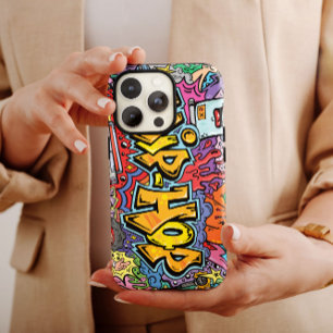 ヒップホップカッコいいグラフィティ iPhone 1,4,000ケース Case-Mate iPhone 14ケース