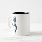 ヒップホップカッコいいダンサーアート ツートーンマグカップ (正面左)