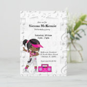 ヒップホップガール 招待状 (スタンド正面)