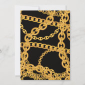 ヒップホップギャング誕生日パーティー 招待状 (裏面)