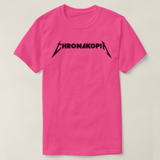 ヒップホップクロマコピアスタイル Tシャツ (デザイン正面)