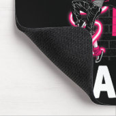 ヒップホップクールアートフォー女子10代の女子ヒップホップダンシ マウスパッド (コーナー)