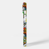 ヒップホップグラフィティカスタムモノグラム Case-Mate iPhoneケース (裏面 / 左)