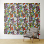 ヒップホップグラフィティタペストリー タペストリー (インサイチュ(横))