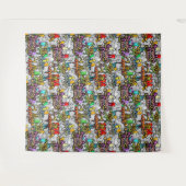 ヒップホップグラフィティタペストリー タペストリー (正面(横))