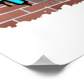 ヒップホップグラフィティデザイン ポスター (角)