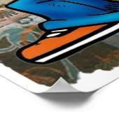 ヒップホップグラフィティポスター ポスター (角)