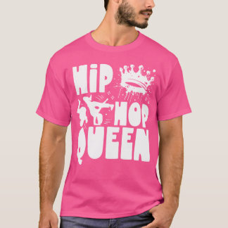 ヒップホップシャツウィメンズブレイクダンシングガールズヒップホップダンク Tシャツ