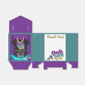 ヒップホップジェンダー明らかにテントの好意パープル&ティール（緑がかった色） フェイバーボックス (折り畳みなし)