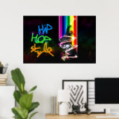 ヒップホップスタイルポスター ポスター (ホームオフィス)