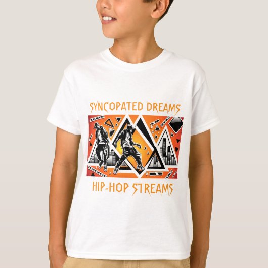 ヒップホップストリーム Tシャツ (正面)