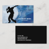 ヒップホップダンサーグランジ振付師の名刺 名刺 (正面/裏面)