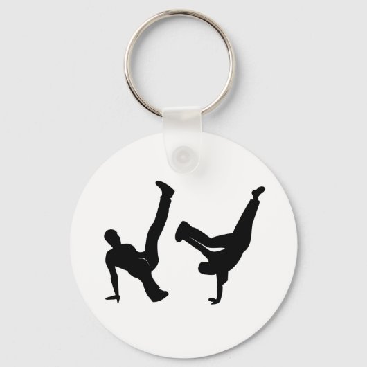 ヒップホップダンサー キーホルダー (正面)