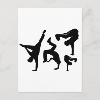 ヒップホップダンサー ポストカード