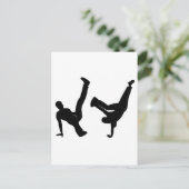 ヒップホップダンサー ポストカード (スタンド正面)