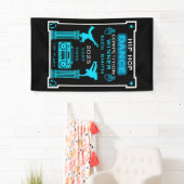 ヒップホップダンスコンクール 横断幕 (インサイチュ)