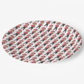 ヒップホップダンスパーティーヒップホップブレックダンスリサイタル ペーパープレート (アングル)