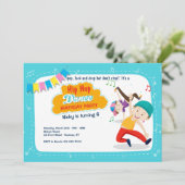 ヒップホップダンスパーティー招待状 招待状 (スタンド正面)