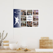 ヒップホップダンスパーティー13誕生日フォトコラージュ ポスター (キッチン)