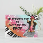 ヒップホップチキレイバー 招待状 (スタンド正面)