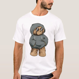 ヒップホップテディベアメンズTシャツ Tシャツ