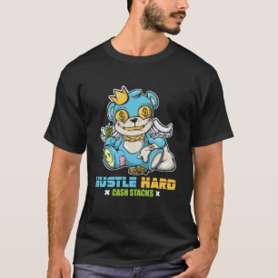 ヒップホップテディベア集団ヒップスターハスレストリーメント Tシャツ