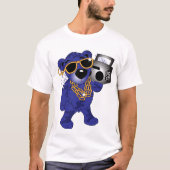 ヒップホップテディベア Tシャツ (正面)