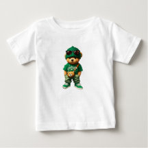 ヒップホップテディベアTシャツ