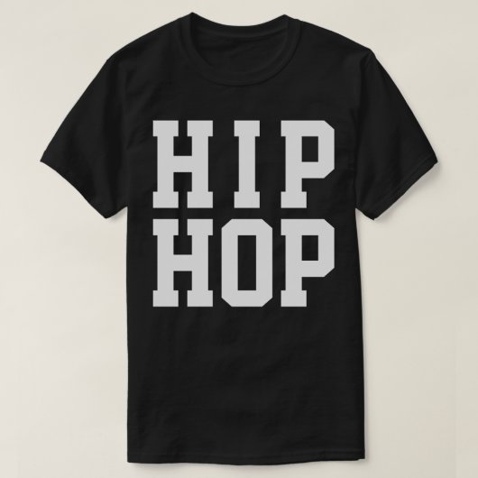 ヒップホップデザイン Tシャツ (デザイン正面)