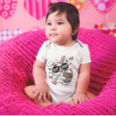 ヒップホップバニーベビー ベビーボディスーツ