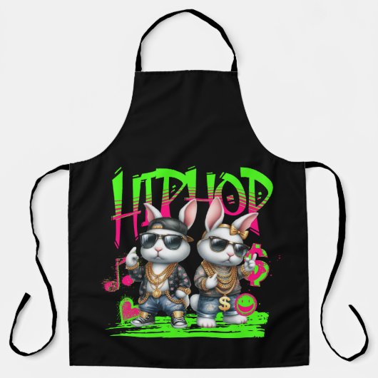 ヒップホップバニー エプロン (正面)