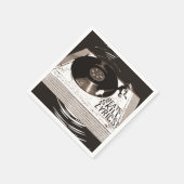 ヒップホップビートスキル歌詞オンターンテーブル スタンダードカクテルナプキン (角)