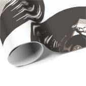 ヒップホップビートスキル歌詞ターンテーブル ラッピングペーパー (ロールコーナー)